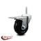 Service Caster 4 Inch Soft Rubber Wheel Swivel 58 Inch Threaded Stem Caster Total Lock Brake SCC SCC-TSTTL20S414-SRS-58212 - alternate 3